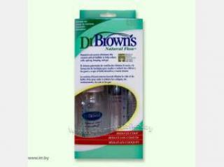 Набор бутылочек  Dr.Browns  Natural Flow(стеклянные) со стандартным горлышком 240 мл. (СШ