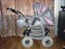 коляска джип-трансформер adamex galaxy + матрасик и чехлы на колёса в подарок