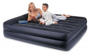 Надувная кровать INTEX Rising Comfort 203*157*48